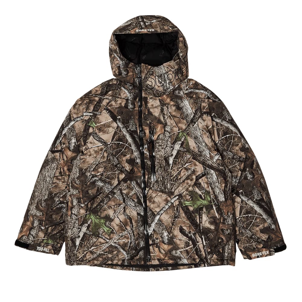 Supreme GORE-TEX 700-Fill Down Parka Timber Camo