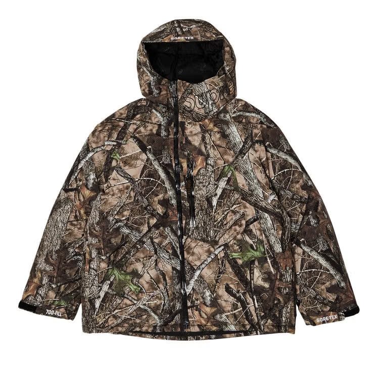 Supreme GORE-TEX 700-Fill Down Parka Timber Camo