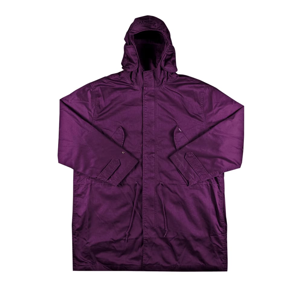 Supreme Hooded Facemask Parka Dark Purple