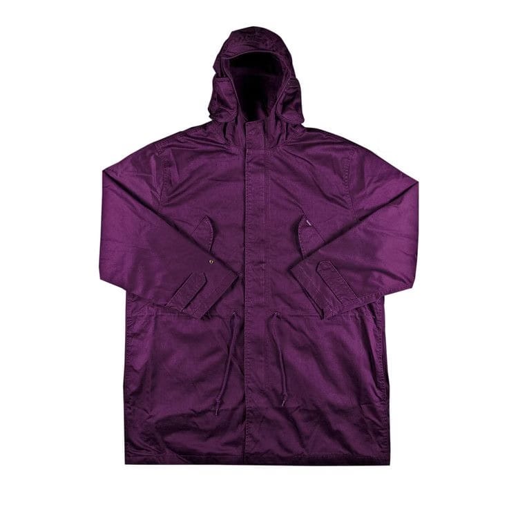 Supreme Hooded Facemask Parka Dark Purple