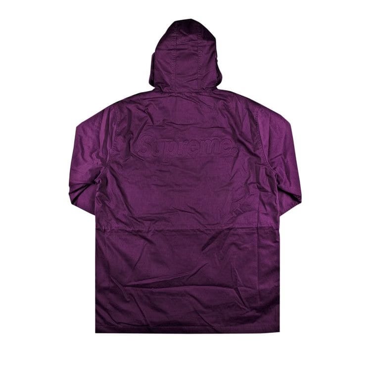 Supreme Hooded Facemask Parka Dark Purple