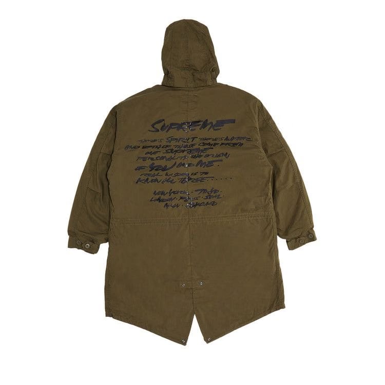 Supreme Futura Fishtail Parka Olive