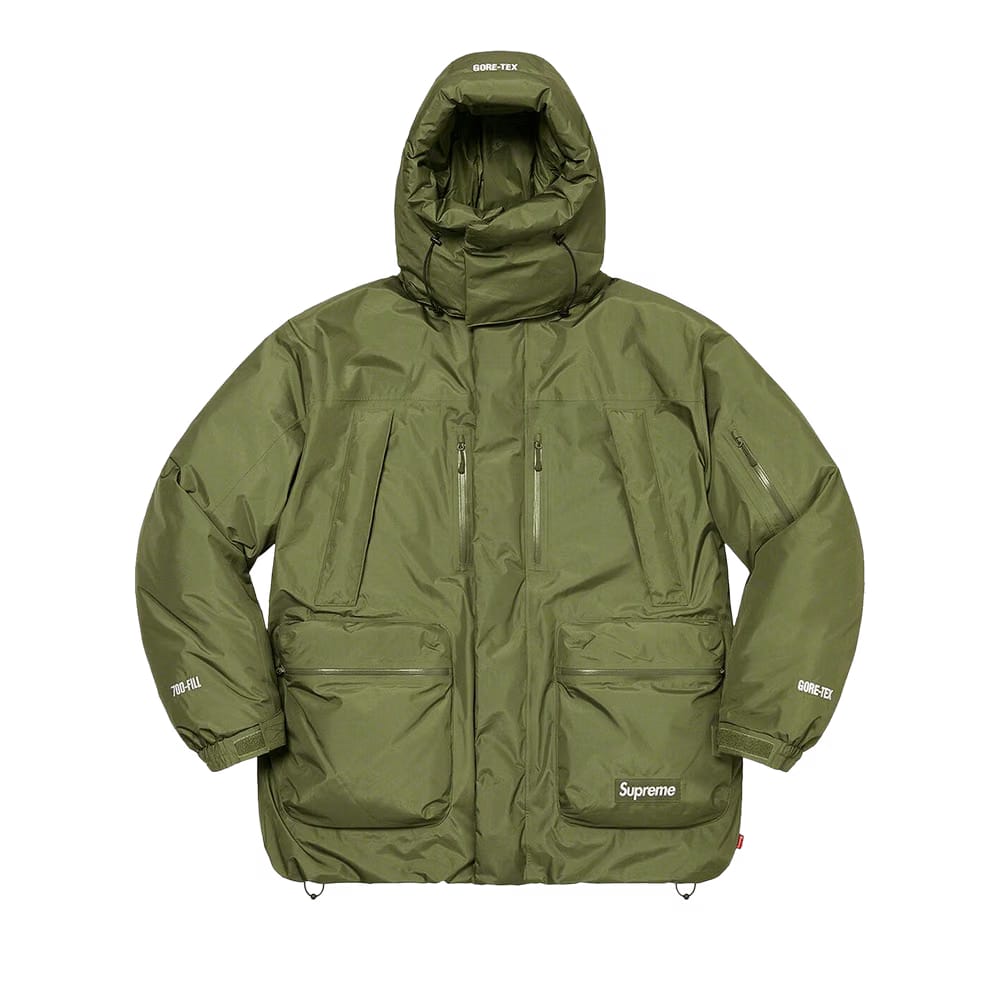 Supreme GORE-TEX 700-Fill Down Parka Olive