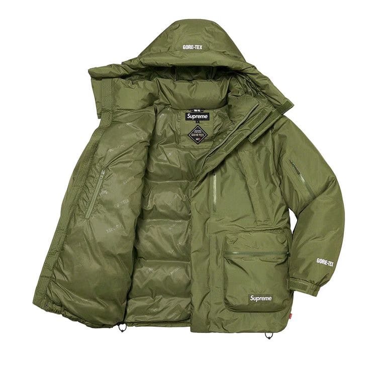 Supreme GORE-TEX 700-Fill Down Parka Olive