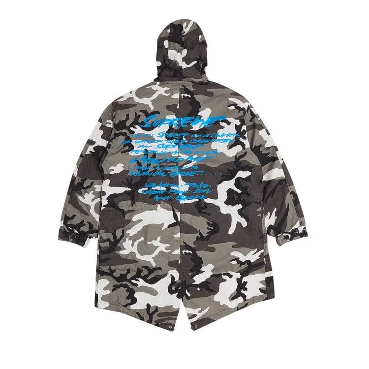 Supreme Futura Fishtail Parka Snow Camo