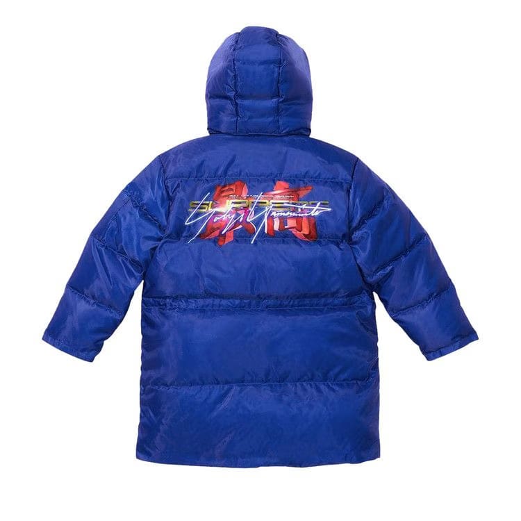 Supreme x Yohji Yamamoto x TEKKEN Puffer Parka Royal