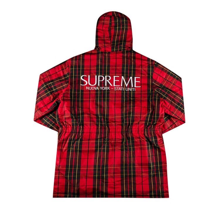 Supreme x Polartec Lined Sidline Parka Tartan