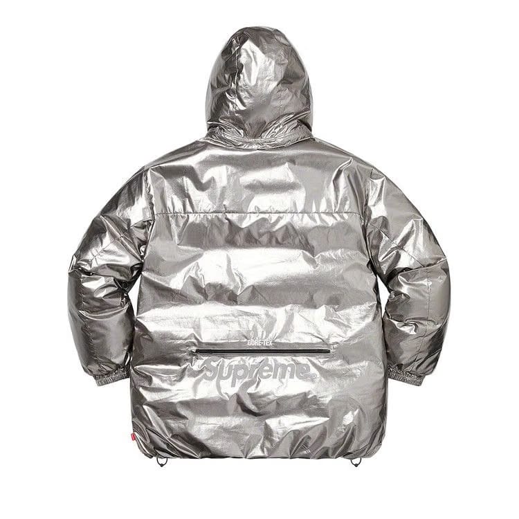 Supreme GORE-TEX 700-Fill Down Parka Silver