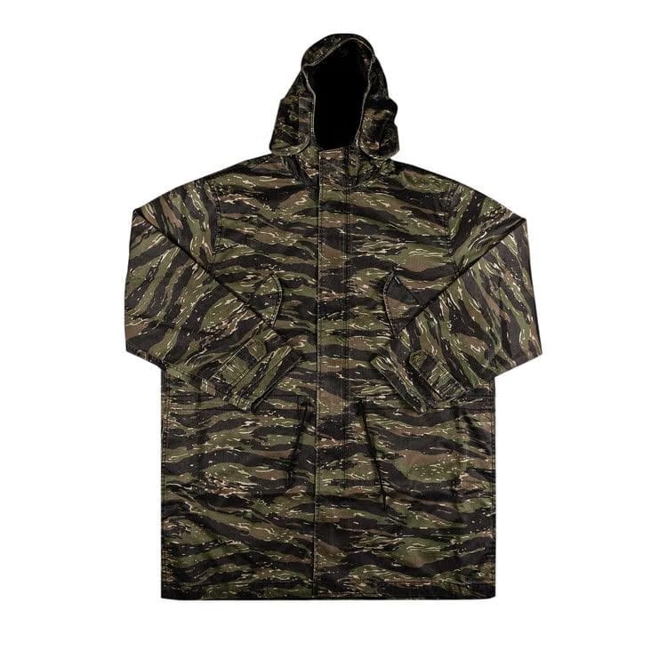 Supreme Hooded Facemask Parka Tigerstripe Camo