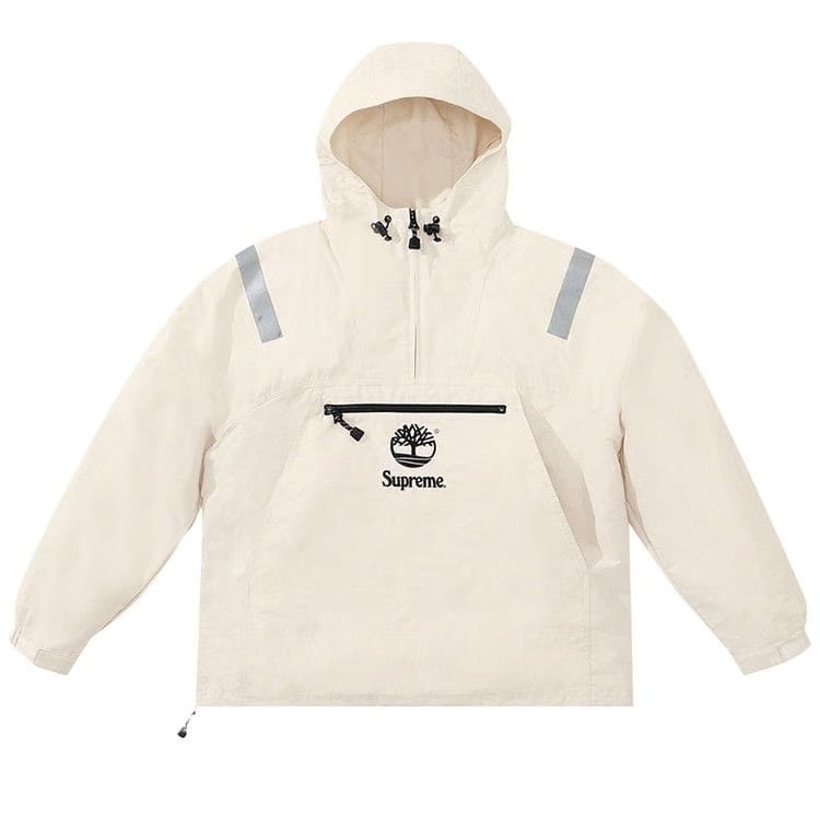 Supreme x Timberland Reflective Taping Anorak Stone