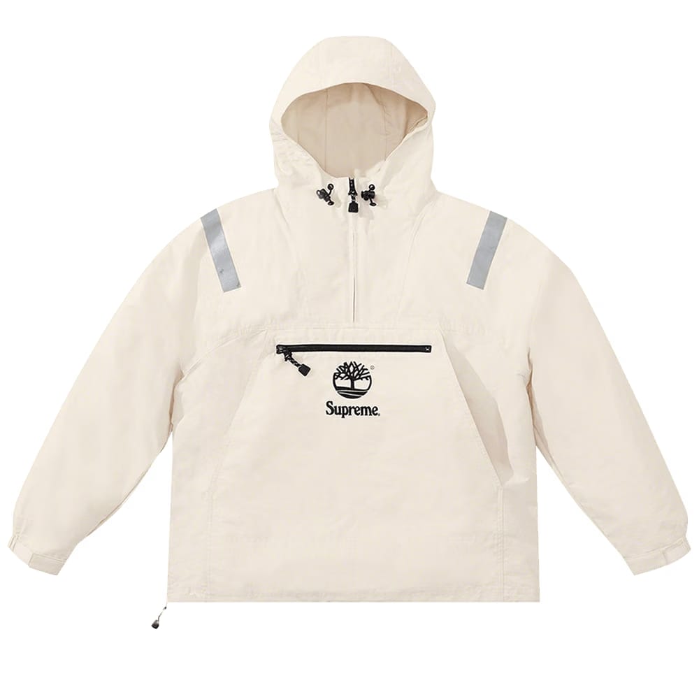 Supreme x Timberland Reflective Taping Anorak Stone