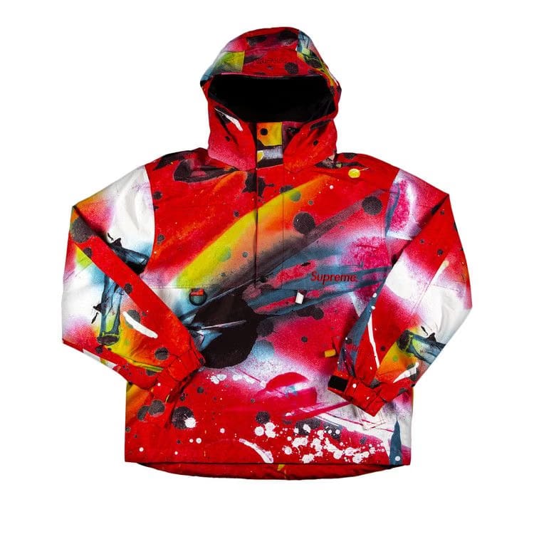 Supreme GORE-TEX Anorak Rammellzee Red