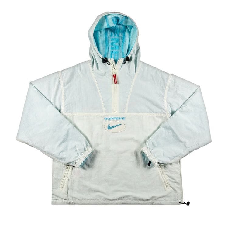 Supreme x Nike Jewel Reversible Ripstop Anorak Light Blue