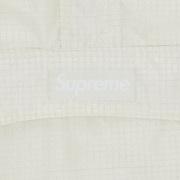 Supreme Reflective Ripstop Anorak White