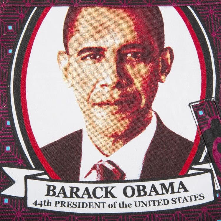 Supreme Obama Anorak Maroon