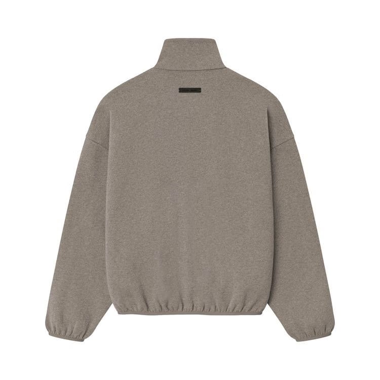 Fear of God Essentials Modern Fleece Track Jacket With Piping Homestead Heather