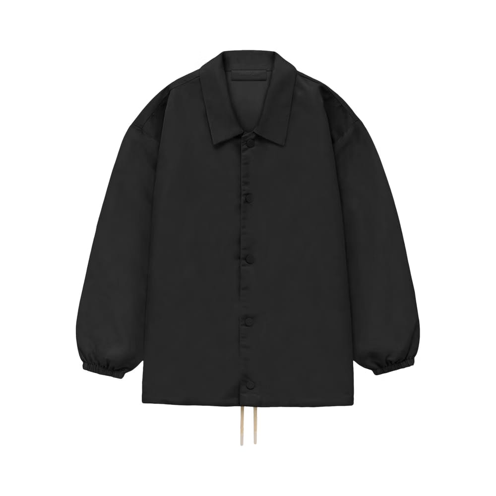 Fear of God Essentials Kids Coaches Jacket Jet Black