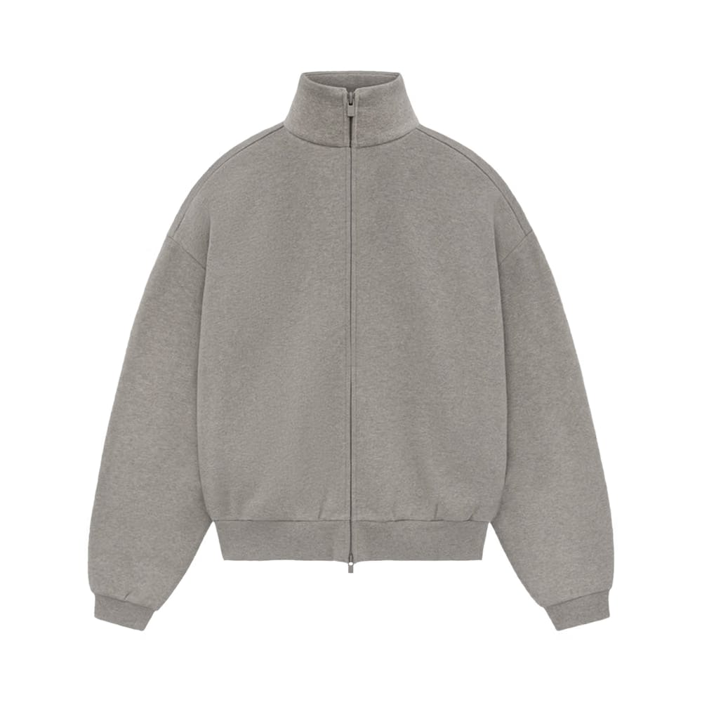 Fear of God Essentials Zip Up Jacket Heather Grey