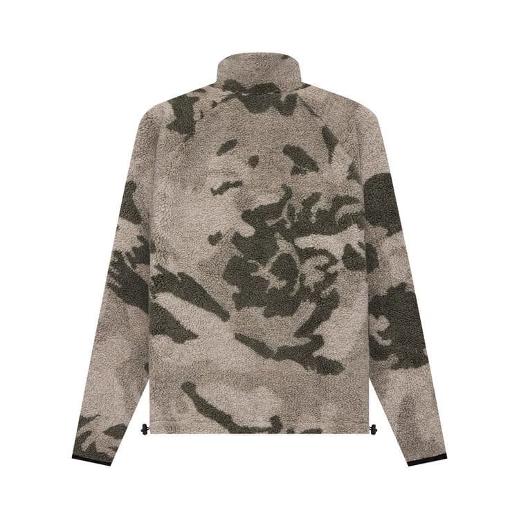 Fear of God Essentials Polar Fleece Full Zip Jacket Camo