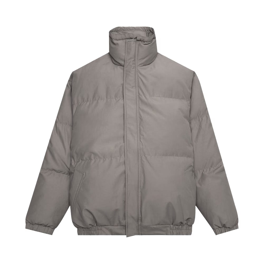 Fear of God Essentials Puffer Jacket Cement