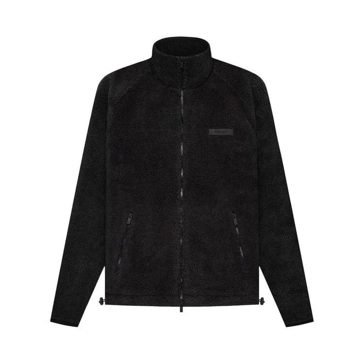 Fear of God Essentials Polar Fleece Full Zip Jacket Iron
