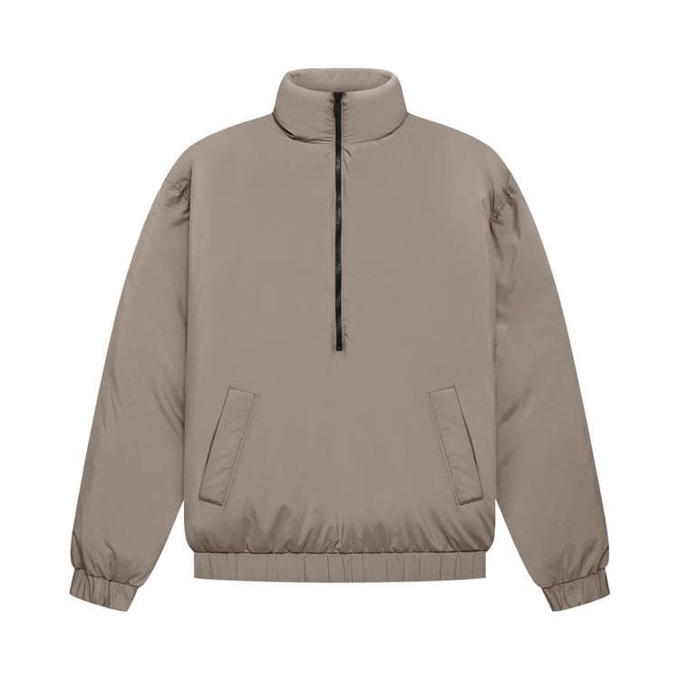 Fear of God Essentials Half-Zip Puffer Desert Taupe
