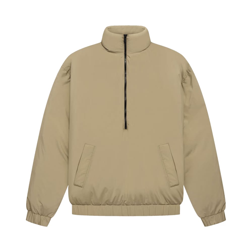 Fear of God Essentials Half-Zip Puffer Oak