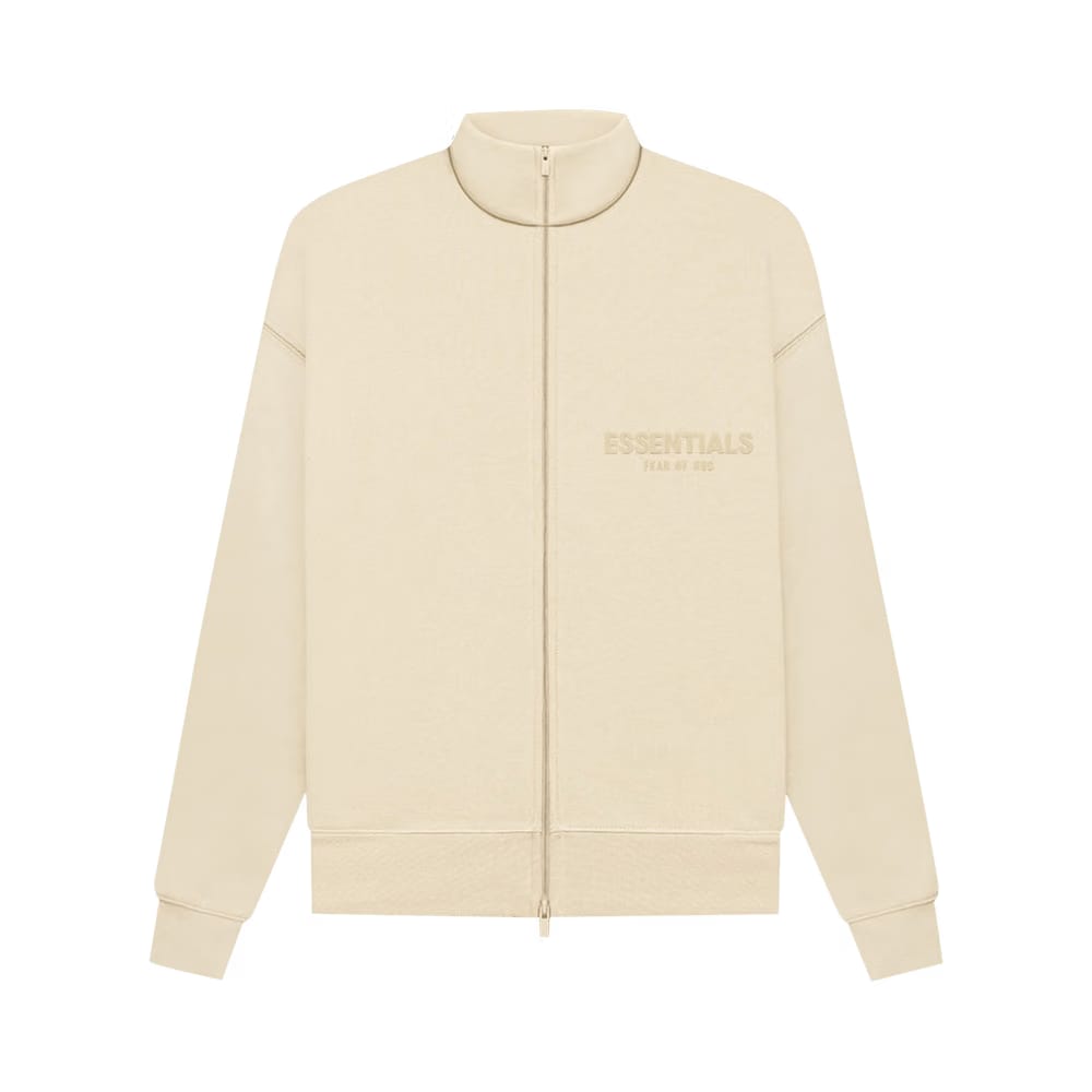 Fear of God Essentials Full Zip Jacket Egg Shell