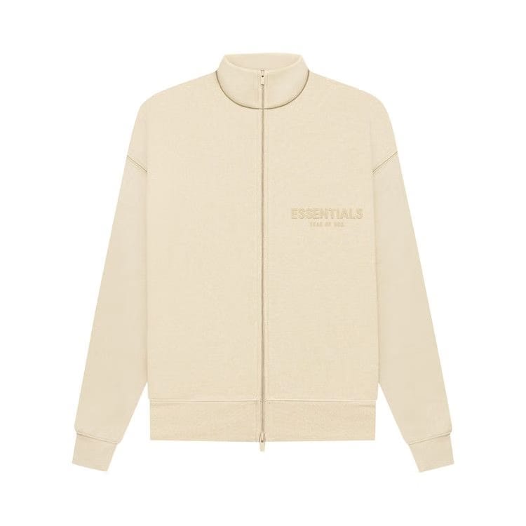 Fear of God Essentials Full Zip Jacket Egg Shell