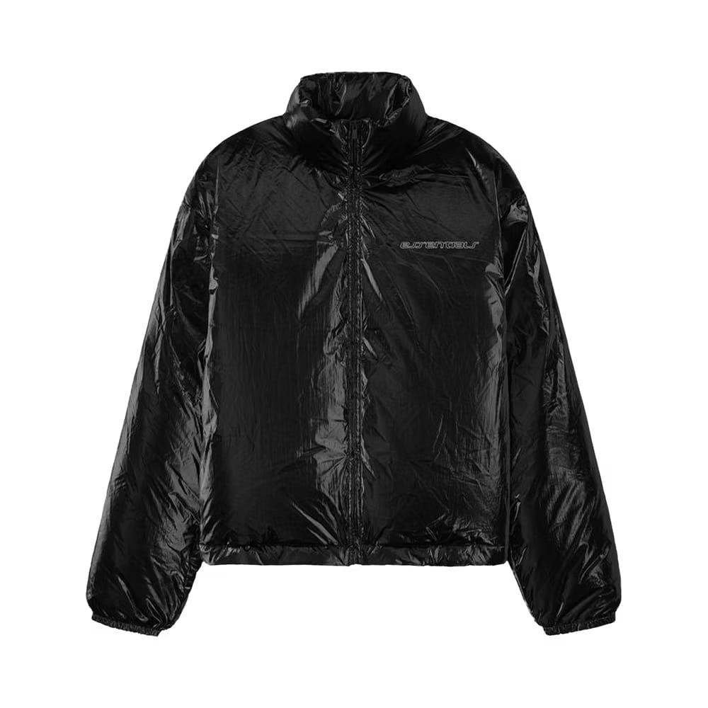 Fear of God Essentials Ripstop Nylon Puffer Jacket Metallic Black