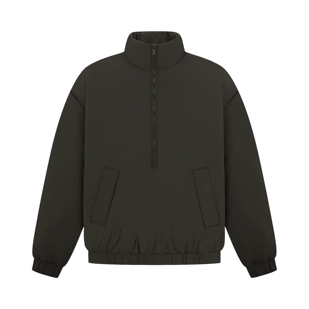 Fear of God Essentials Nylon Puffer Jacket Off Black