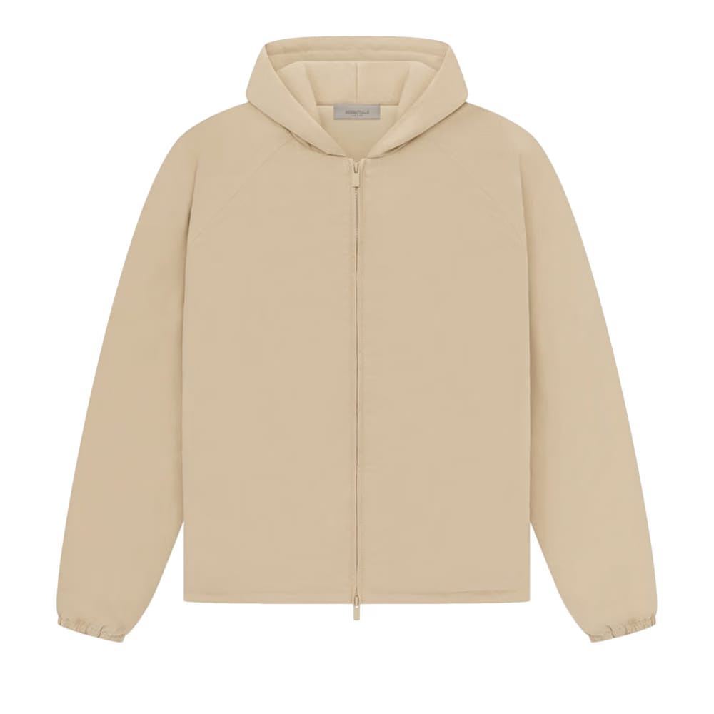 Fear of God Essentials Full Zip Jacket Sand
