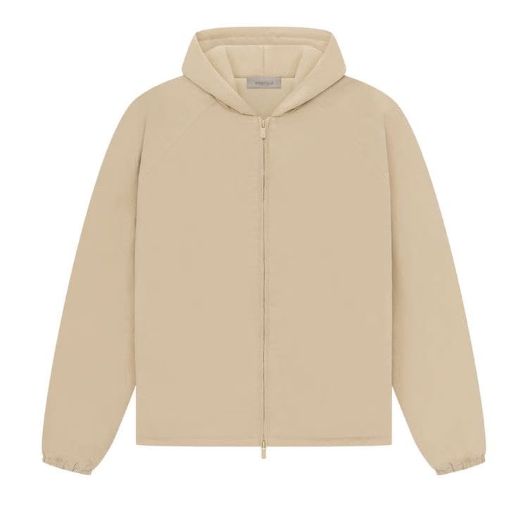 Fear of God Essentials Full Zip Jacket Sand