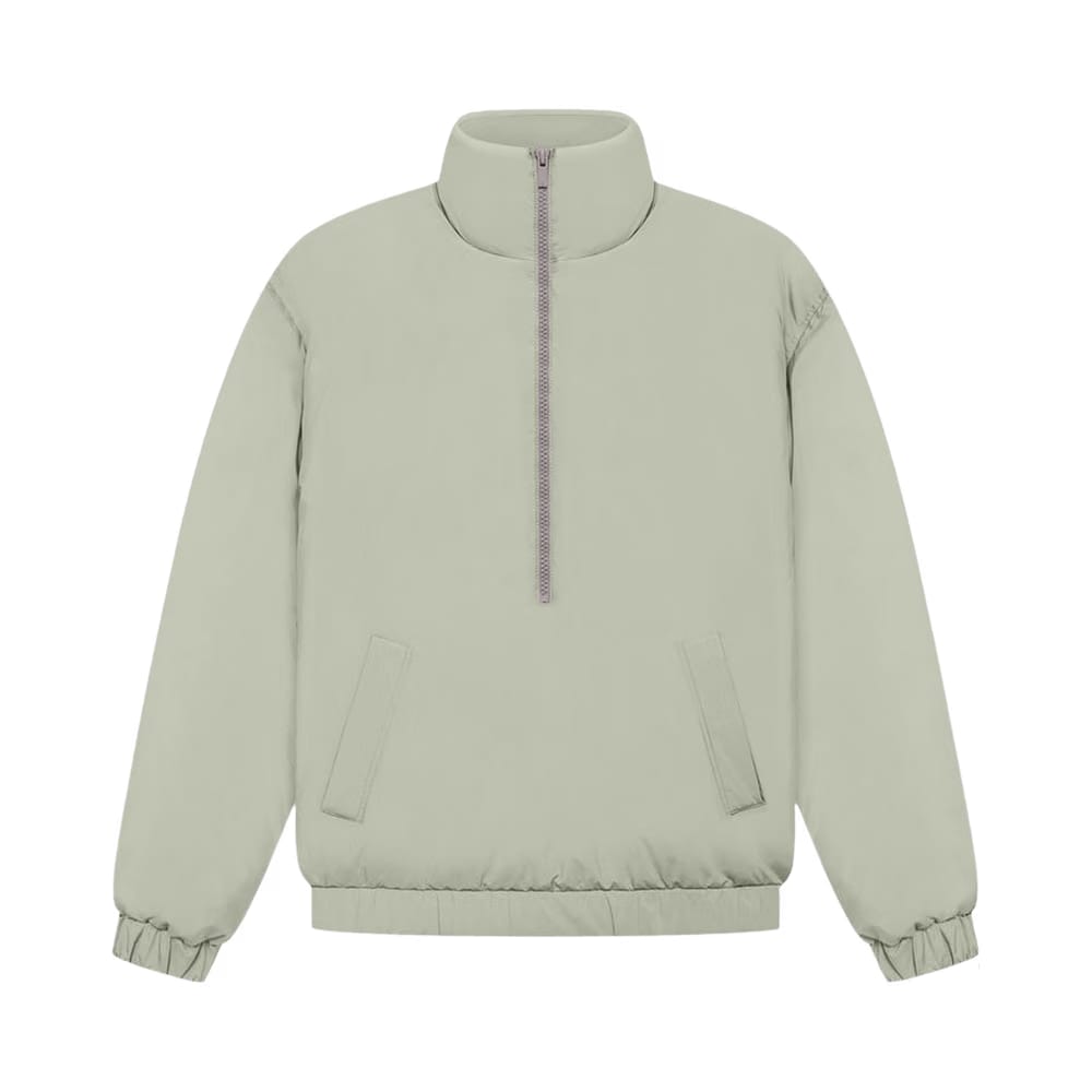 Fear of God Essentials Half-Zip Puffer Seafoam