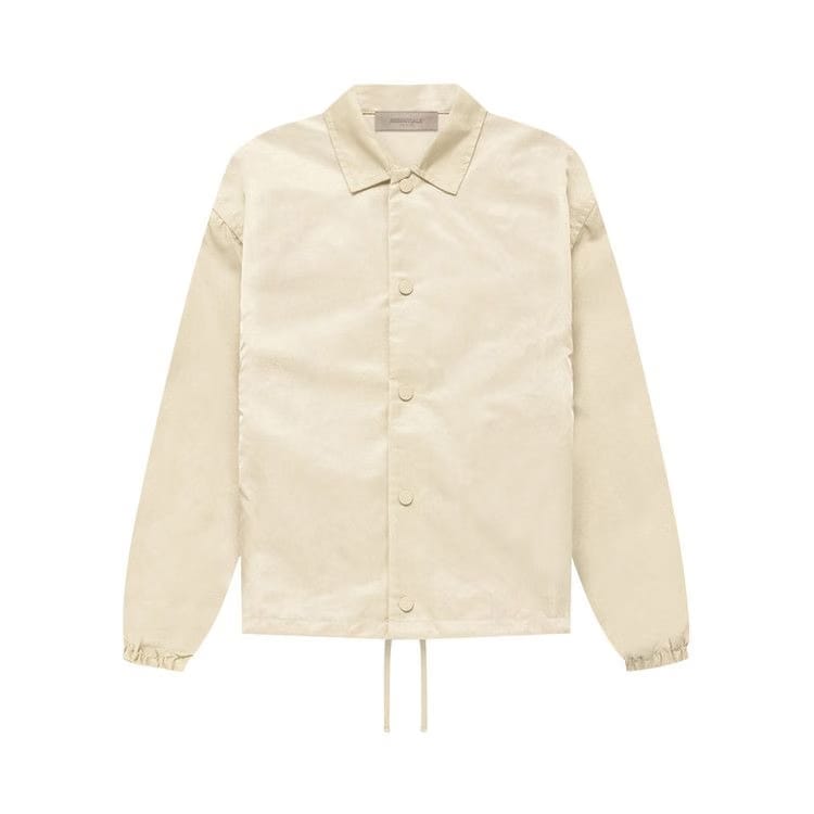 Fear of God Essentials Kids Nylon Coaches Jacket Egg Shell