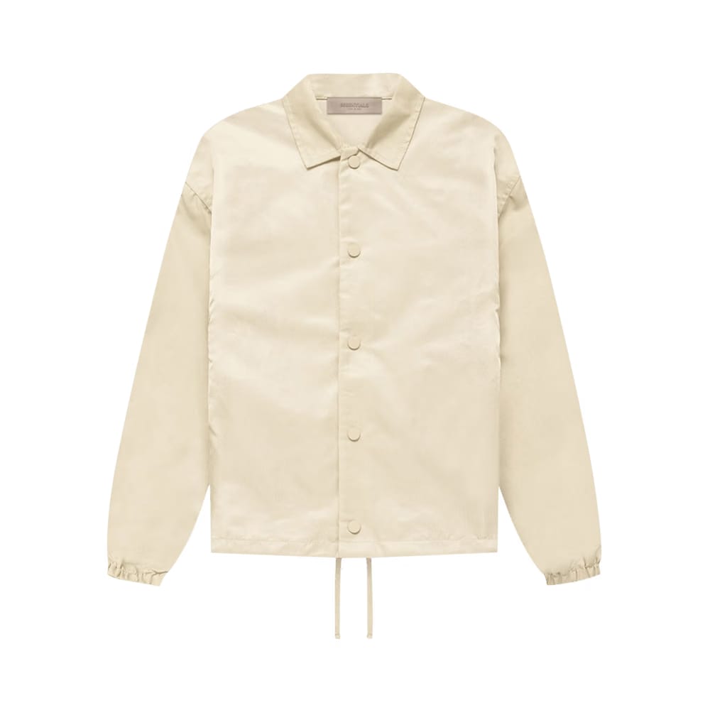 Fear of God Essentials Kids Nylon Coaches Jacket Egg Shell
