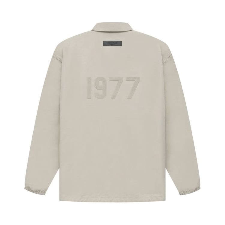 Fear of God Essentials Coaches Jacket Smoke