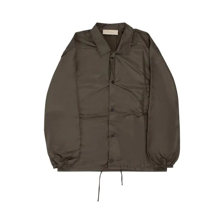 Fear of God Essentials Coaches Jacket Off Black