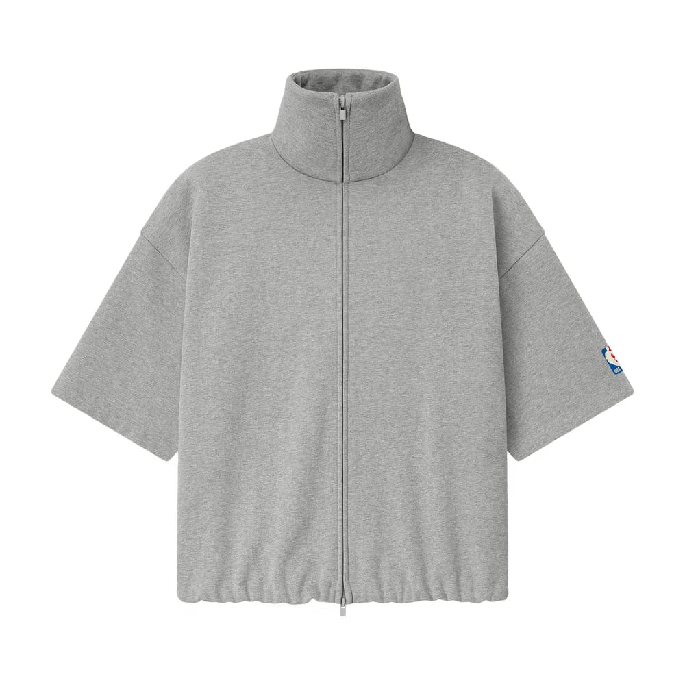 Fear of God Essentials NBA High Neck Jacket Concrete Heather
