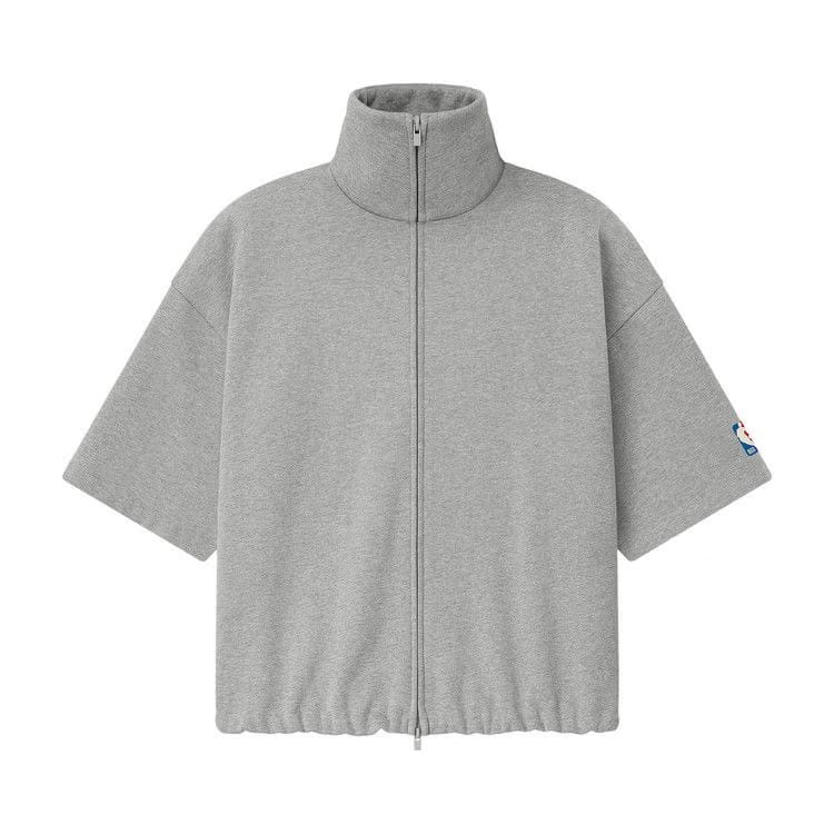 Fear of God Essentials NBA High Neck Jacket Concrete Heather