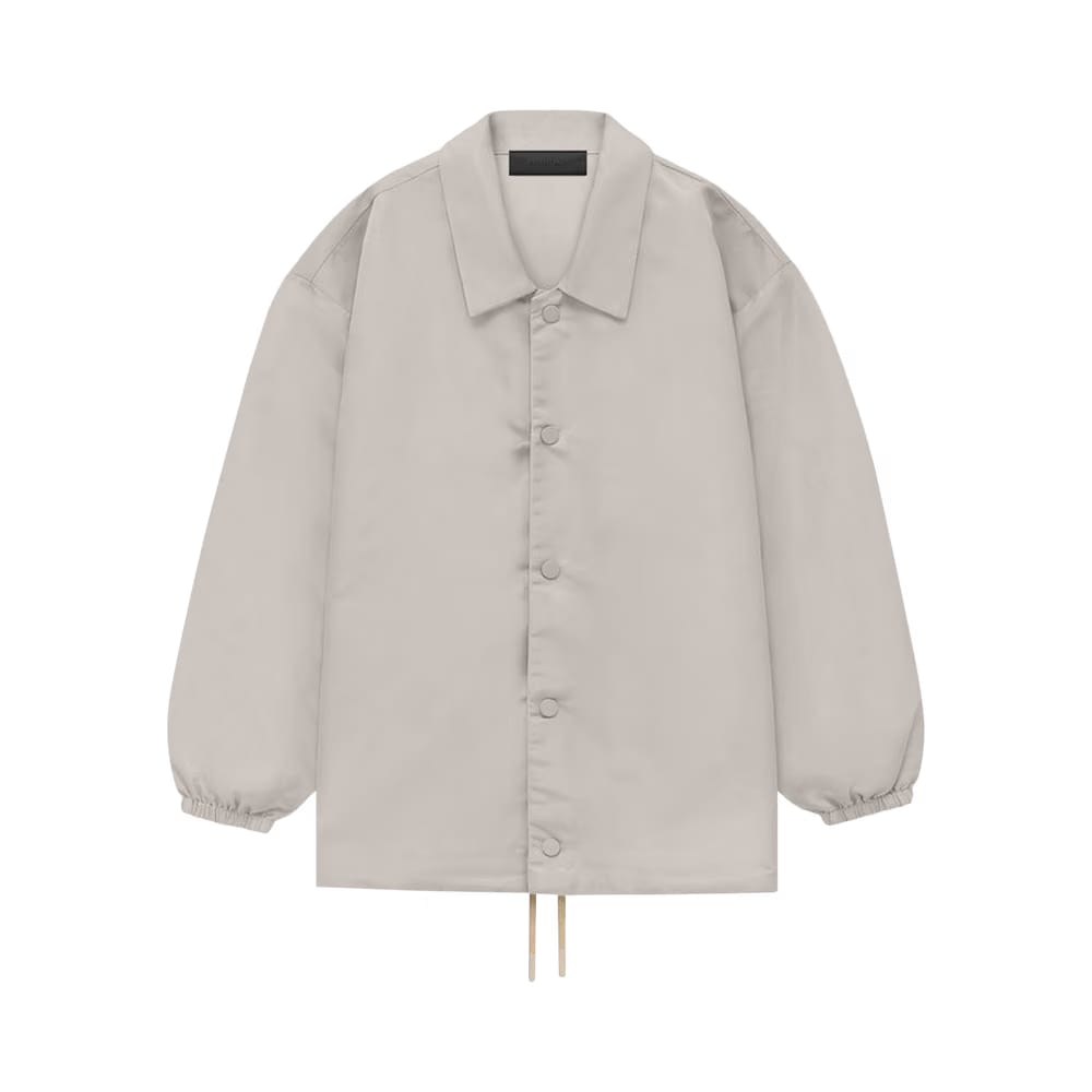 Fear of God Essentials Kids Coaches Jacket Silver Cloud