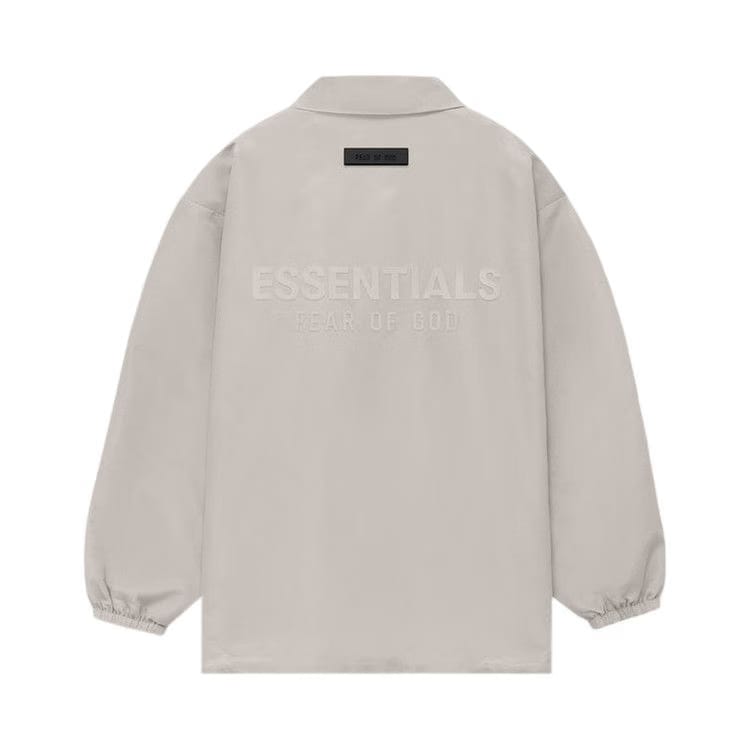 Fear of God Essentials Kids Coaches Jacket Silver Cloud