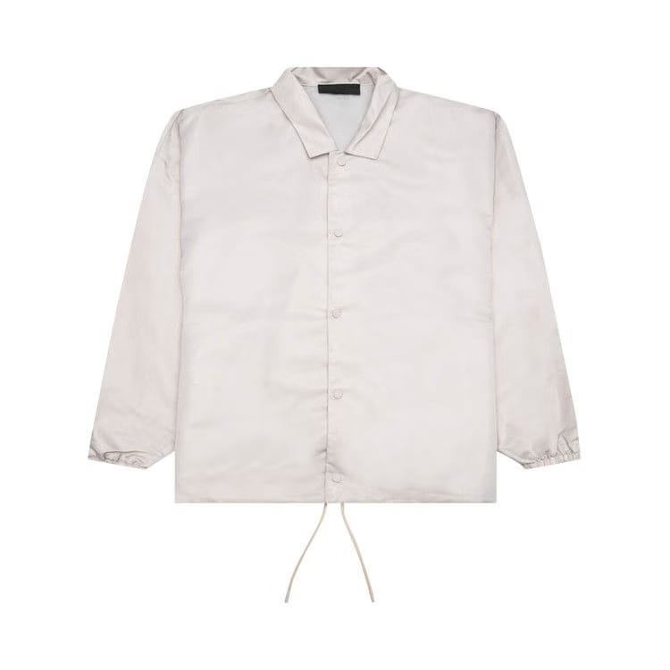 Fear of God Essentials Coaches Jacket Silver Cloud