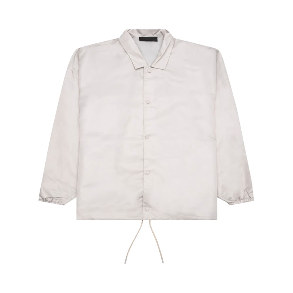 Fear of God Essentials Coaches Jacket Silver Cloud