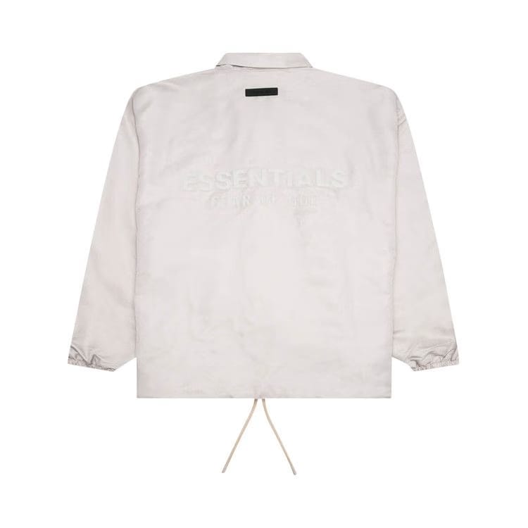 Fear of God Essentials Coaches Jacket Silver Cloud