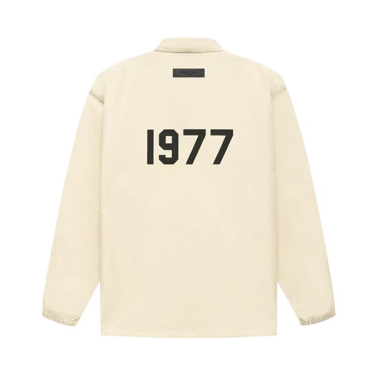 Fear of God Essentials Coaches Jacket Egg Shell