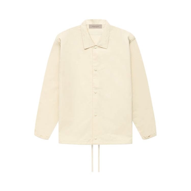 Fear of God Essentials Coaches Jacket Egg Shell