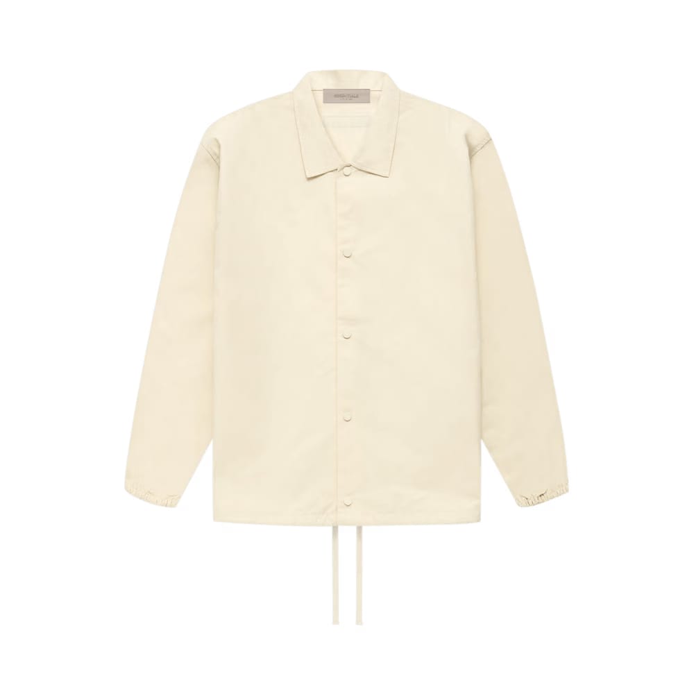 Fear of God Essentials Coaches Jacket Egg Shell