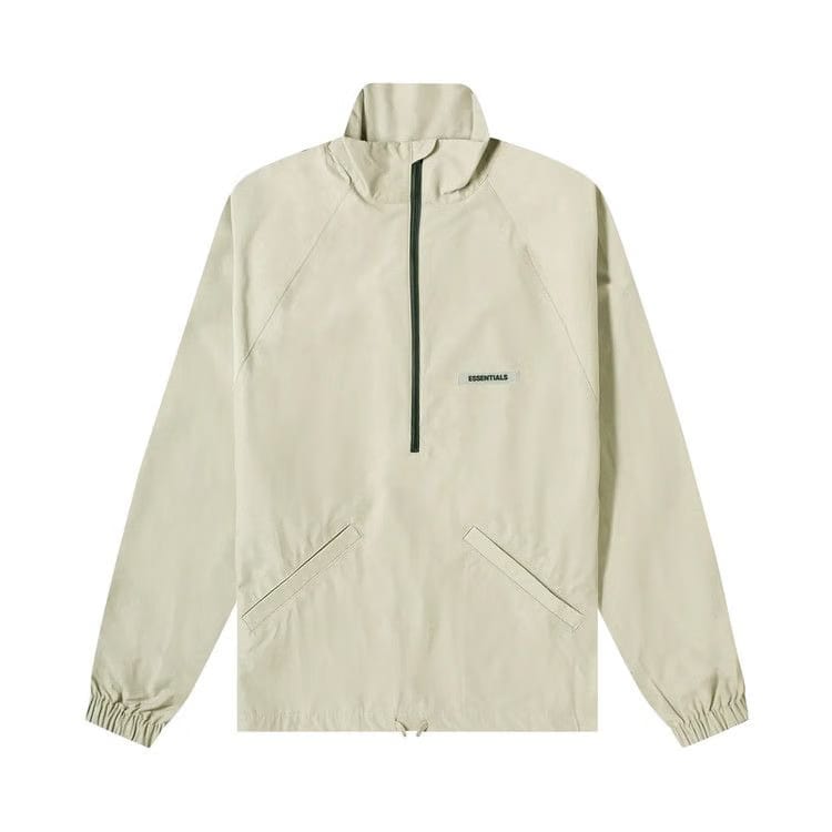 Fear of God Essentials Half Zip Track Jacket Sage