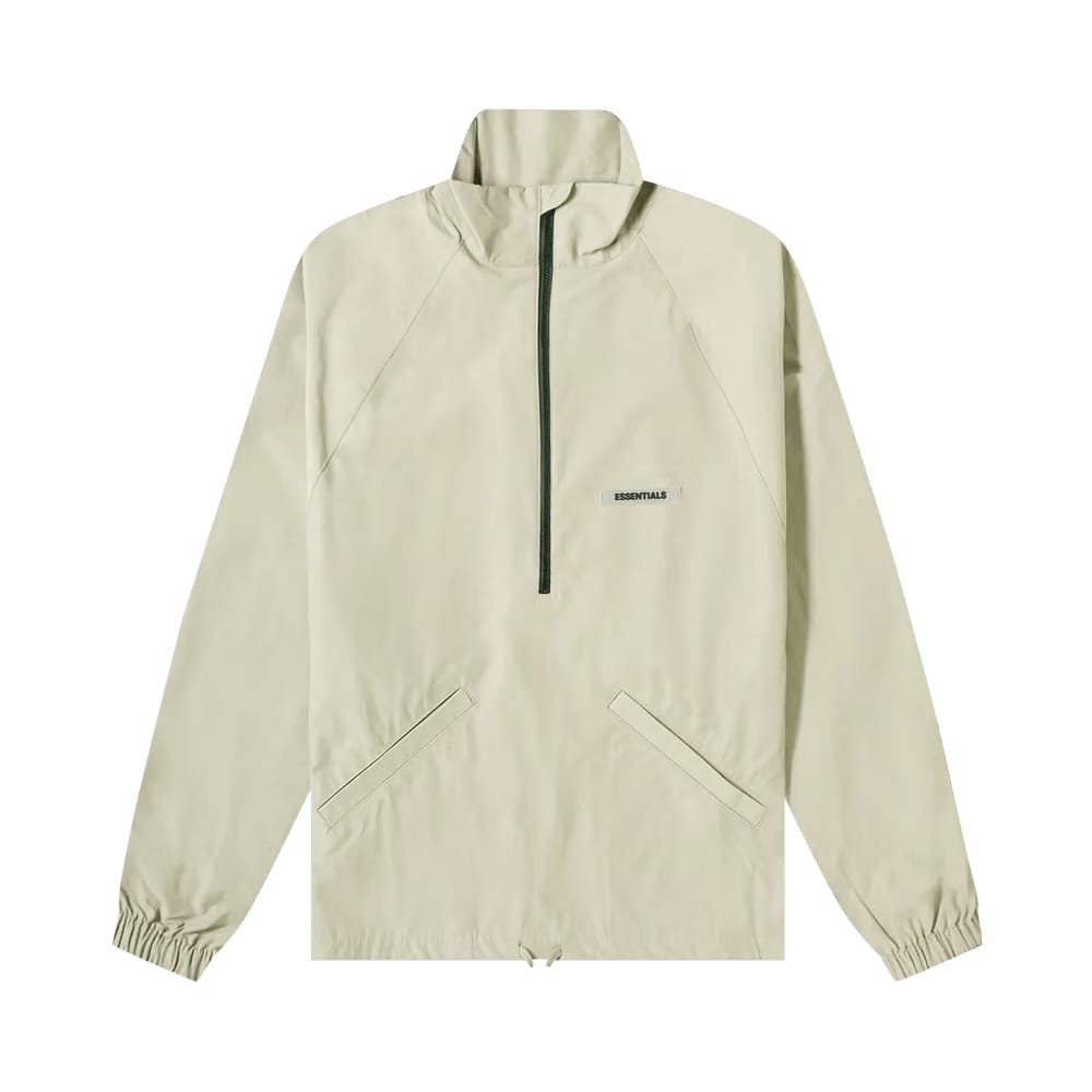 Fear of God Essentials Half Zip Track Jacket Sage